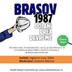 Brasov 1987. Doi ani prea devreme